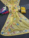 JK 236 Crush Beautiful Work Saree Wholesale Clothing Distributors In India
